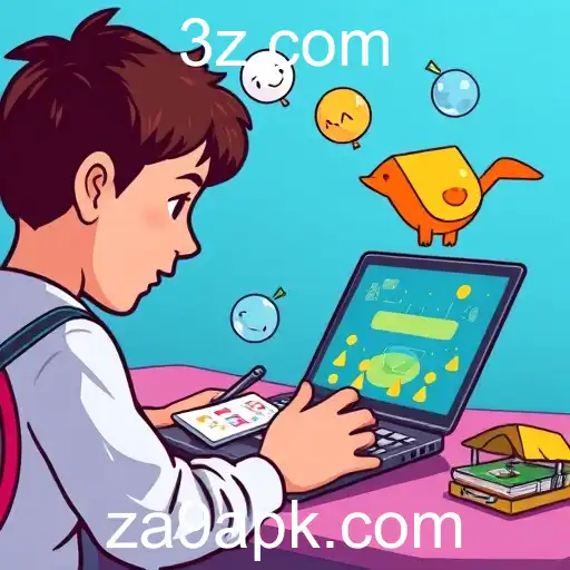 Educação em Jogo: Aprendizagem Interativa no site za9
